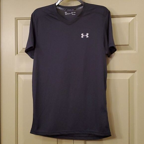 Men's Under Armour run streaker v neck t shirt - Picture 1 of 6